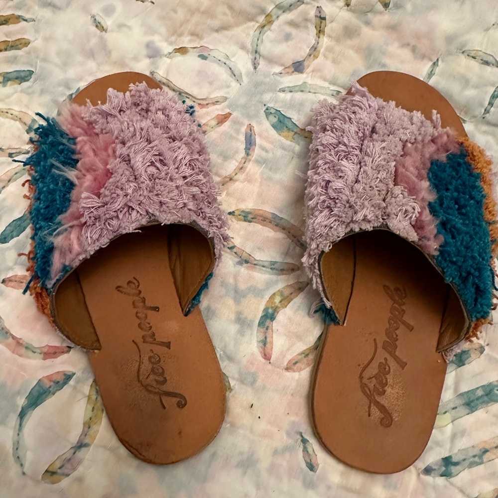 Free people Yuma woven mule size 38